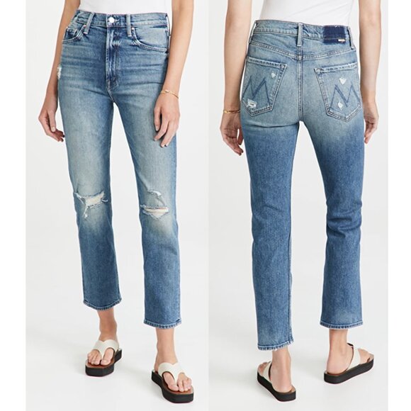MOTHER Superior High Waisted Rider Ankle Jeans Size 25 NWT - Picture 1 of 8